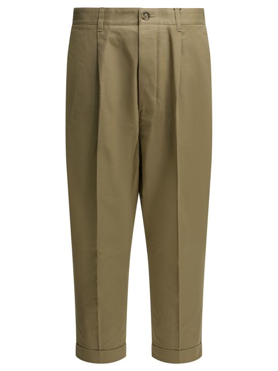 26SS 아미 코튼 캐롯 오버사이즈 트라우저 HTR121 CO0132A036 Beige