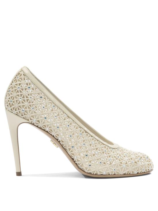 26SS 살바토레 페라가모 힐/펌프스 0789978 White