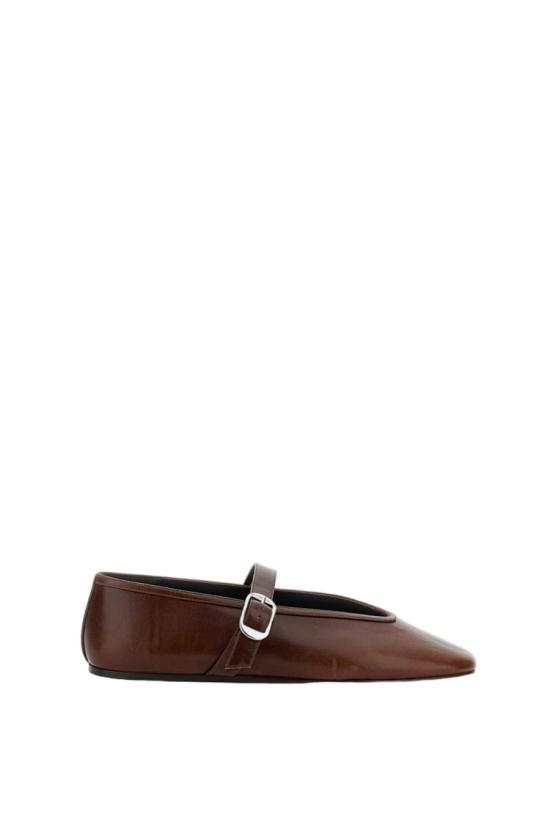 26SS 르 몽드 베릴 플랫 슈즈 STECALBROBROWN Brown