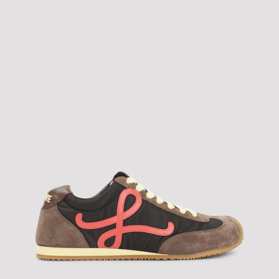 26SS 로에베 스니커즈 LBR2282X36 7847 CHOCOLATE CORAL YELLOW DOM