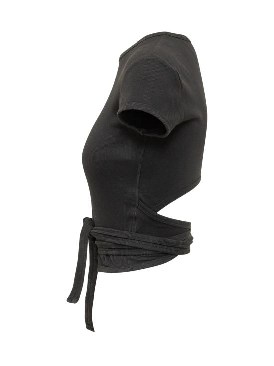 26SS 디젤 반팔 티셔츠 A211970EJAI 9XX NERO - DIESEL