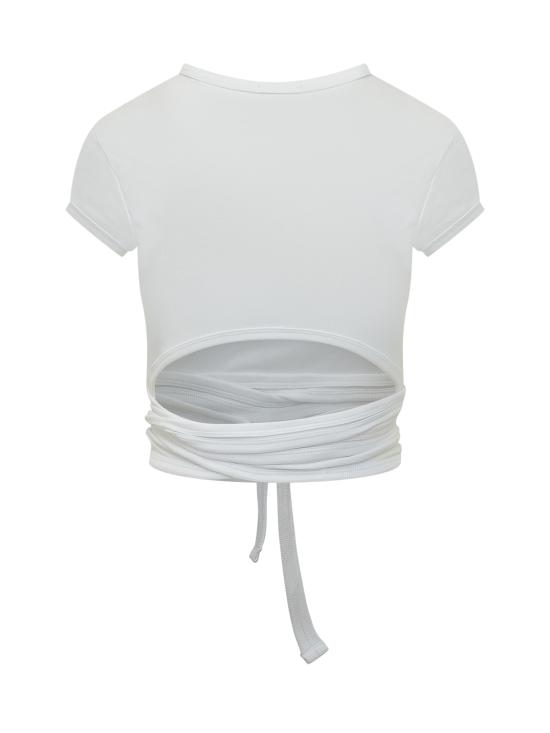 26SS 디젤 반팔 티셔츠 A211970EJAI 100 BIANCO - DIESEL