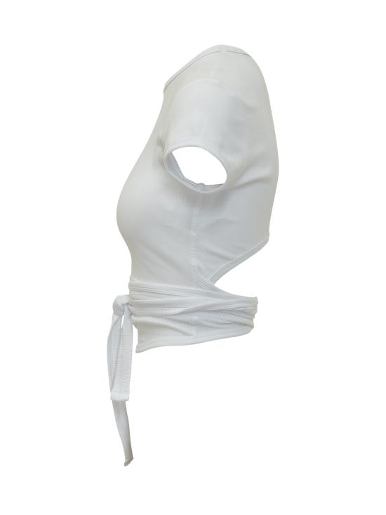 26SS 디젤 반팔 티셔츠 A211970EJAI 100 BIANCO - DIESEL