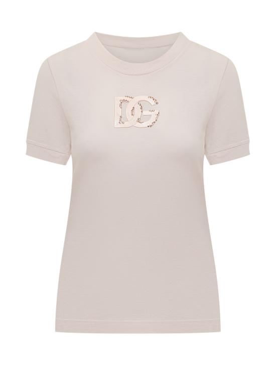 26SS 돌체앤가바나 반팔 티셔츠 F8N08ZGDDMB FB662 ROSA BABY