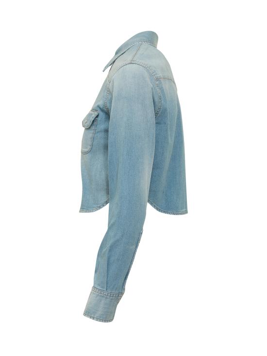 26SS 디스퀘어드2 셔츠 S75DL0952S30341 470 AZZURRO - DSQUARED2