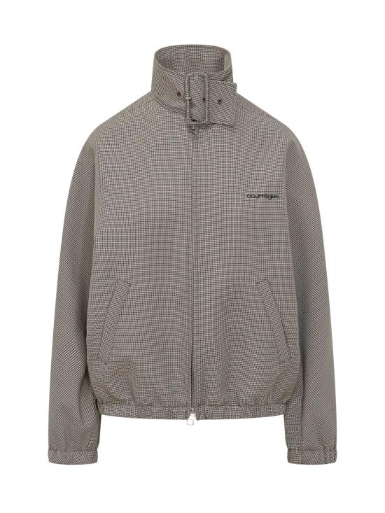 26SS 쿠레쥬 자켓 126CBL334WO0145 9925 NATURAL RED BLACK