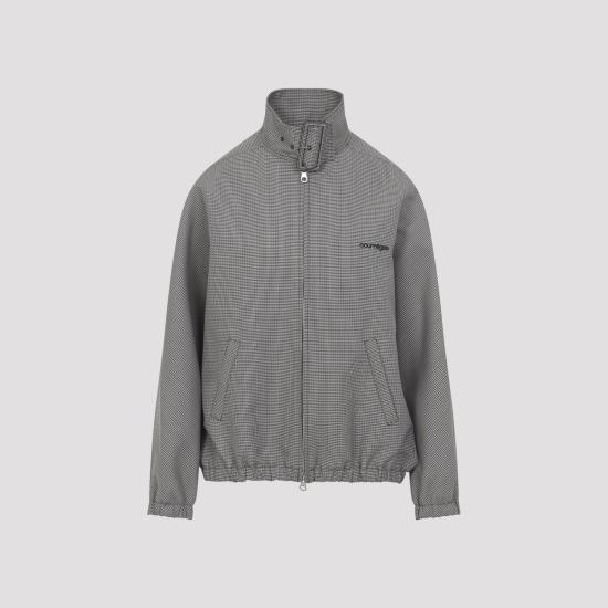 26SS 쿠레쥬 자켓 126CBL334WO0145 9925 NATURAL RED BLACK