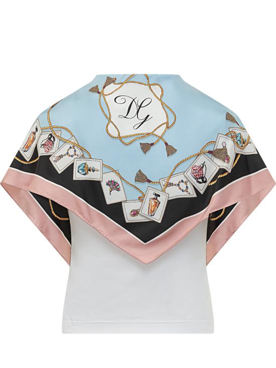 26SS 돌체앤가바나 반팔 티셔츠 F8W31ZGDDPE W0800 BIANCO OTTICO - DOLCE & GABBANA