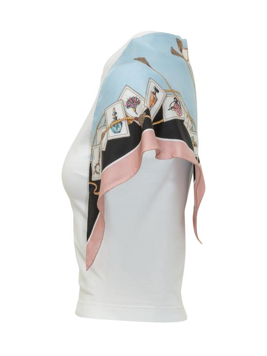 26SS 돌체앤가바나 반팔 티셔츠 F8W31ZGDDPE W0800 BIANCO OTTICO - DOLCE & GABBANA