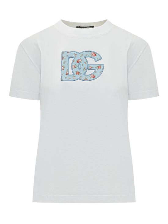 26SS 돌체앤가바나 반팔 티셔츠 F8V42ZGDDLX W0800 BIANCO OTTICO