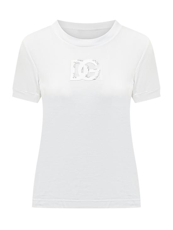 26SS 돌체앤가바나 반팔 티셔츠 F8N08ZGDDMB W0800 BIANCO OTTICO