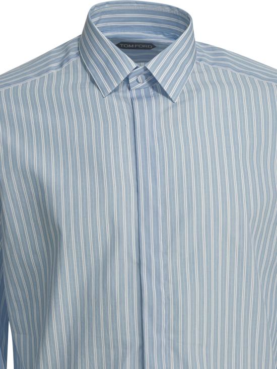 26SS 톰포드 긴팔 셔츠 HRVF01C0026UWB Light blue - TOMFORD