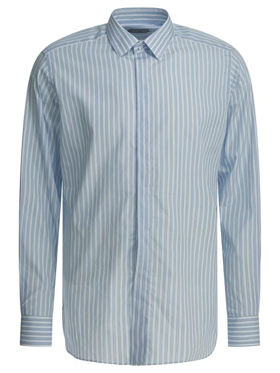 26SS 톰포드 긴팔 셔츠 HRVF01C0026UWB Light blue