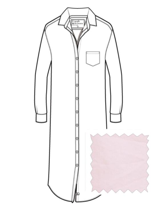  프랭크 앤 에일린 롱 원피스 프랭크앤에일린 맥시 셔츠드레스 페탈 - FRANK & EILEEN