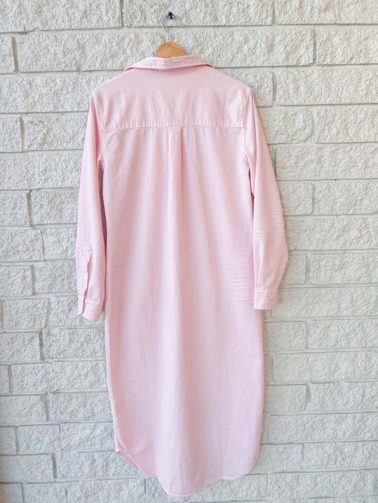  프랭크 앤 에일린 롱 원피스 프랭크앤에일린 맥시 셔츠드레스 페탈 - FRANK & EILEEN