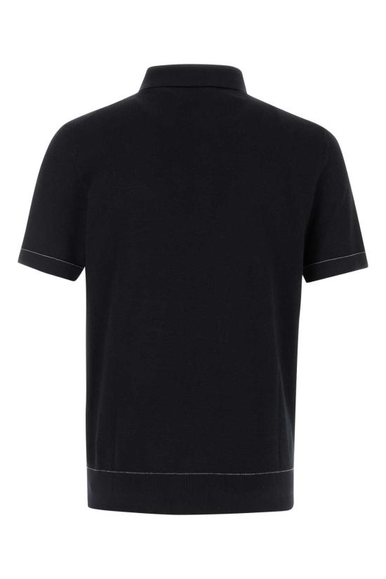 26SS 브리오니 폴로 티셔츠 UMR20OP0K15 4112 Black - BRIONI