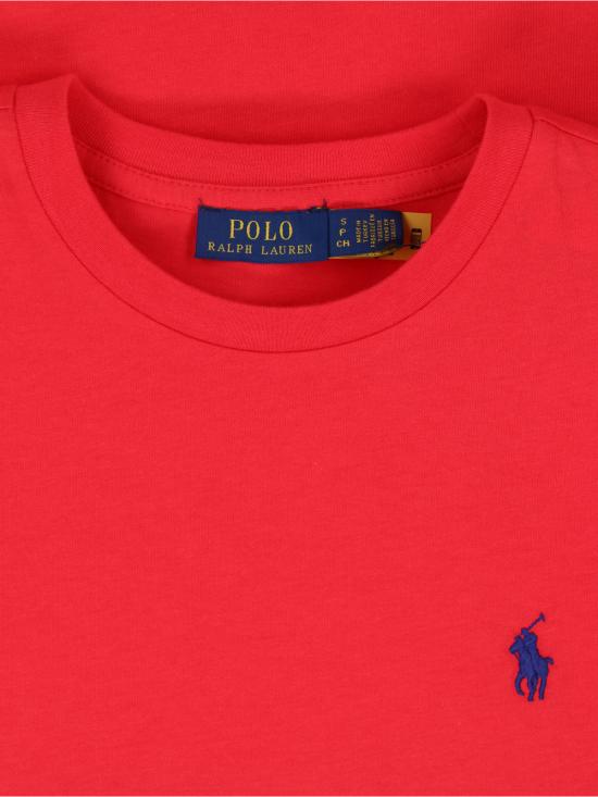 25FW 폴로 랄프로렌 반팔 티셔츠 211 898698 035 Red - POLO RALPH LAUREN