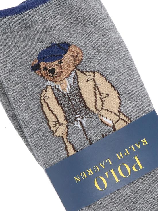 25FW 폴로 랄프로렌 양말 455 982931 001 Grey - POLO RALPH LAUREN