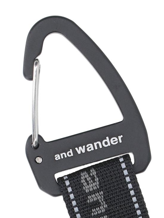 25FW 앤드원더 키지갑 5745987257 010 Black - AND WANDER