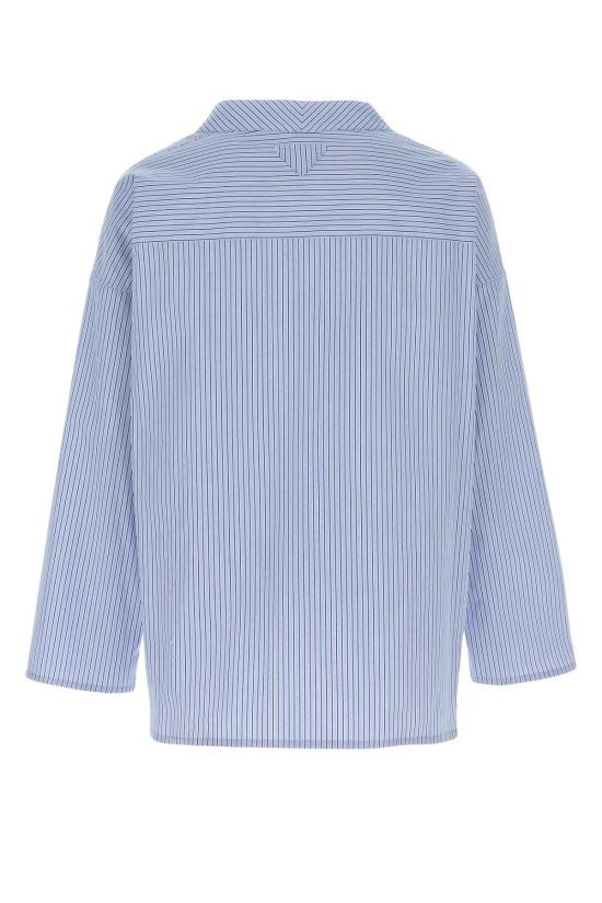 26SS 프라다 긴팔 셔츠 SC831SOOO1837 F0V8T Stripped - PRADA