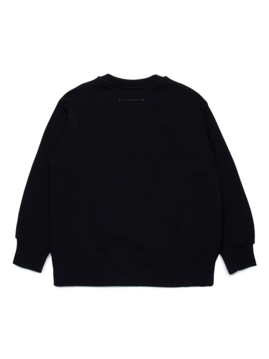  [키즈] MM6 메종마르지엘라 니트/스웻셔츠 M60681K MM006M6900 BLACK - MM6 MAISON MARGIELA
