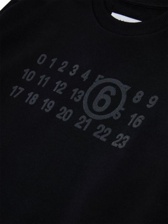  [키즈] MM6 메종마르지엘라 니트/스웻셔츠 M60681K MM006M6900 BLACK - MM6 MAISON MARGIELA