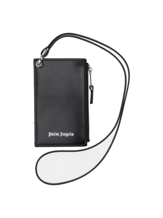 25FW 팜앤젤스 액세서리 PMND01AC99LEA001 1001 BLACK WHITE