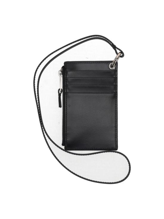 25FW 팜앤젤스 액세서리 PMND01AC99LEA001 1001 BLACK WHITE - PALM ANGELS