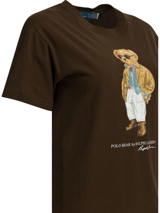 26SS 폴로 랄프로렌 반팔 티셔츠 211A96599001DARK BROWN Brown - POLO RALPH LAUREN