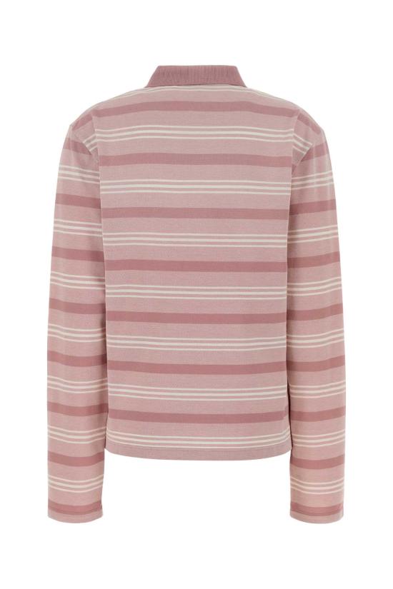 26SS 프라다 폴로 티셔츠 39660SOOO188Q F0E18 Stripped - PRADA