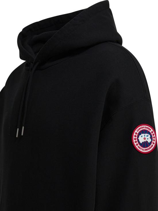 26SS 캐나다구스 긴팔 티셔츠 ROVE HOODY1549M9061 Black - CANADA GOOSE