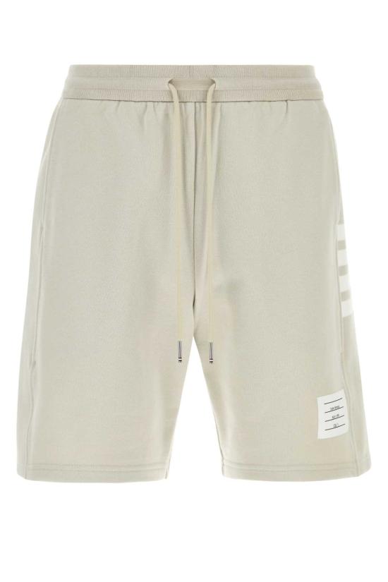 26SS 톰브라운 클래식 루프백 4바 스웨트쇼츠 MJQ222A03037 260 Beige o Tan