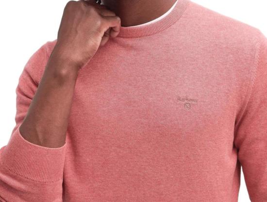 26SS 바버 긴팔 티셔츠 MKN0932 MKNPI55 PINK CLAY - BARBOUR