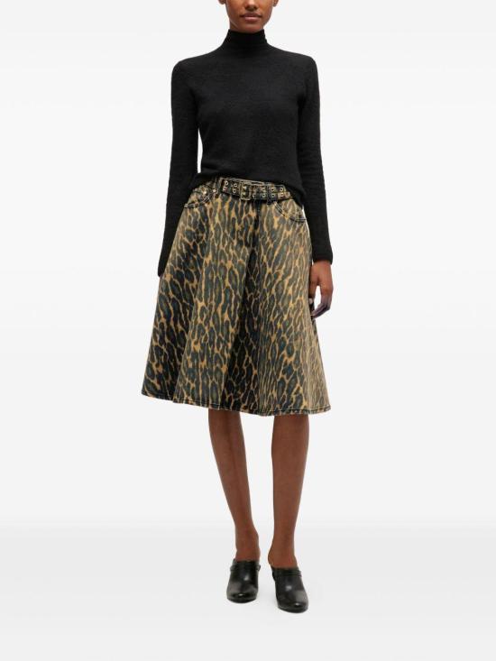 26SS 가니 스커트 A1090089 894 KAKI - GANNI