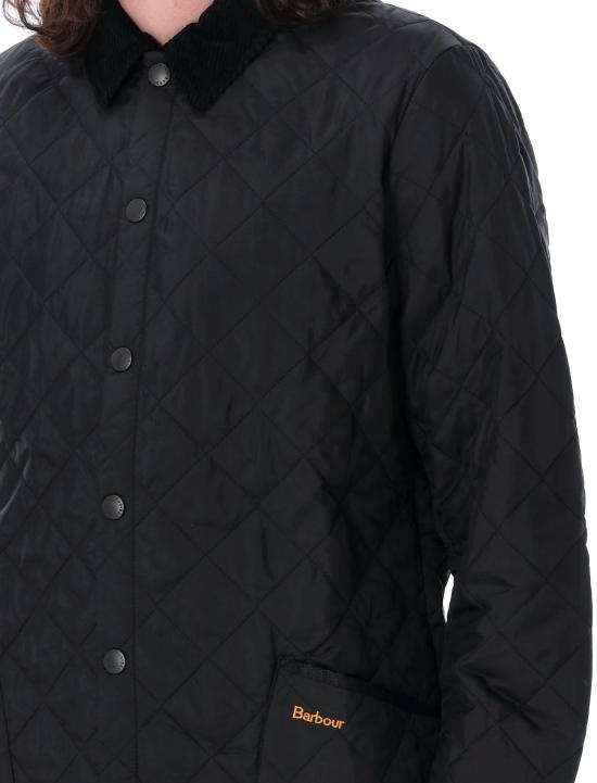26SS 바버 헤리티지 리데스데일 퀼티드 자켓 MQU0240 BK11 BLACK - BARBOUR