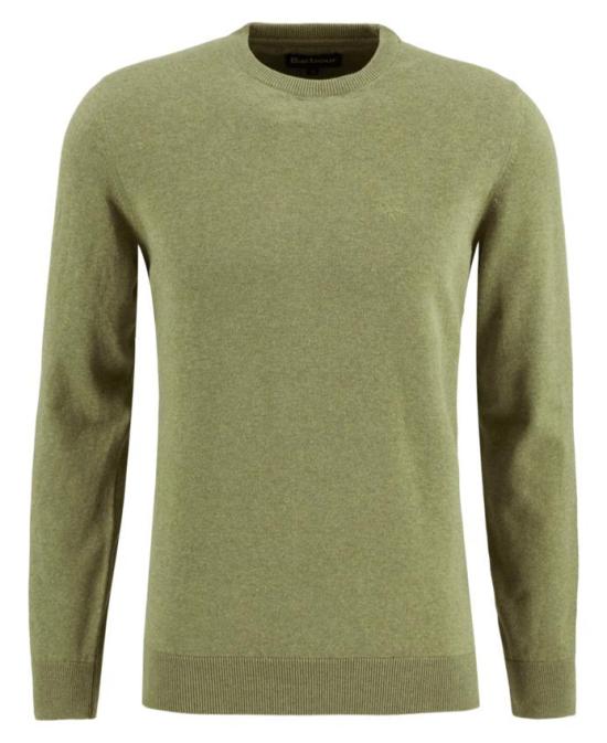 26SS 바버 긴팔 티셔츠 MKN0932 MKNGN34 LAUREL GREEN