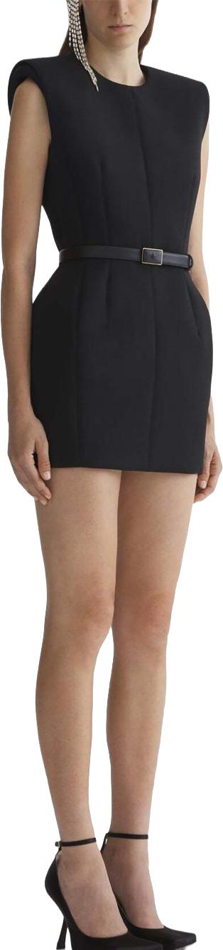 26SS 뮈글러 숏 원피스 26P1RO180410251999 BLACK - MUGLER