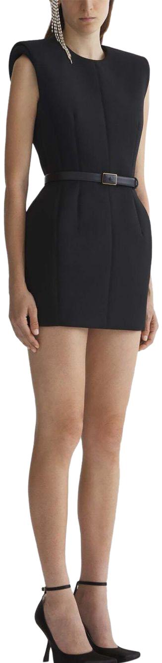 26SS 뮈글러 미디 원피스 26P1RO180410251999 BLACK - MUGLER