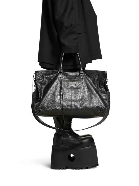 26SS 발렌시아가 캐리어 8103642ABEK1000BLACK Black - BALENCIAGA