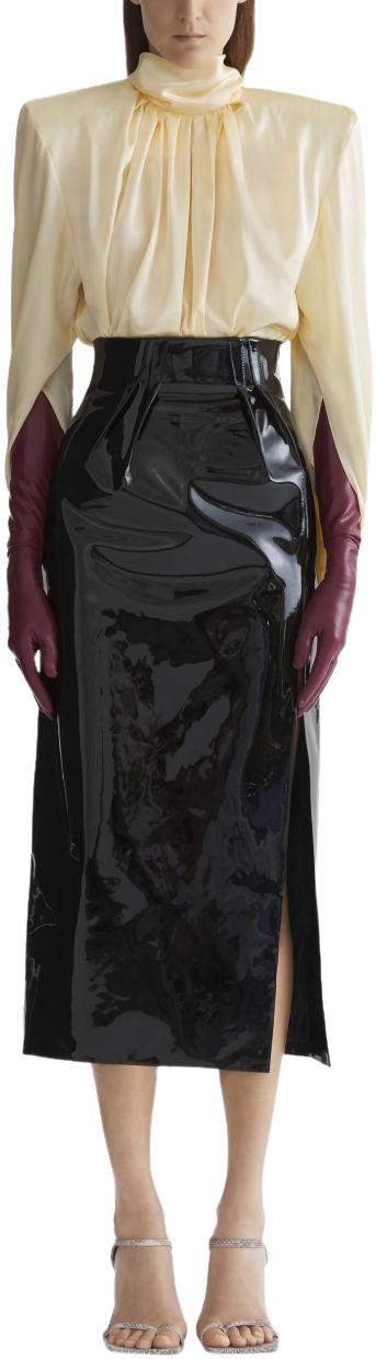 26SS 뮈글러 탑 26P1TO086030034021 WHITE - MUGLER