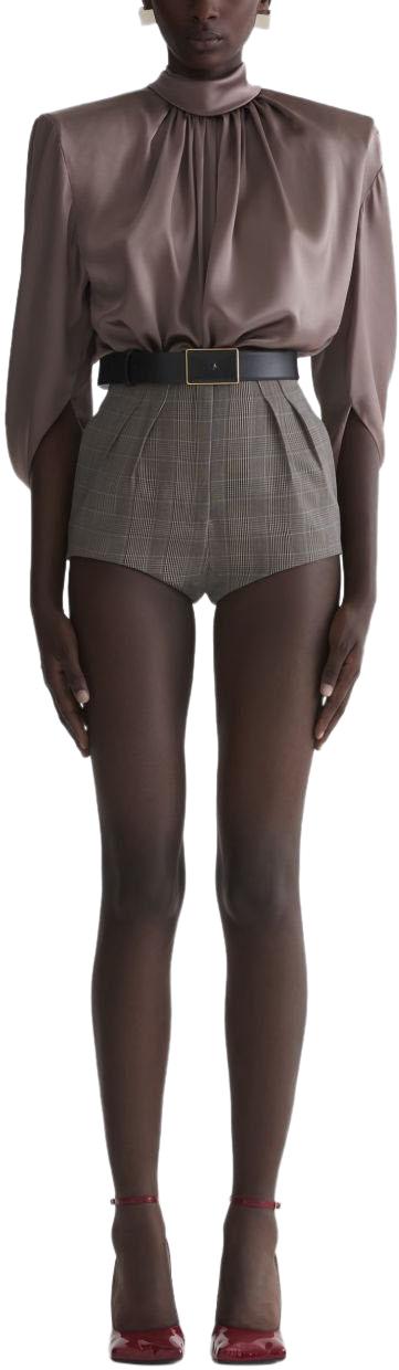 26SS 뮈글러 탑 26P1TO086030037002 BEIGE - MUGLER