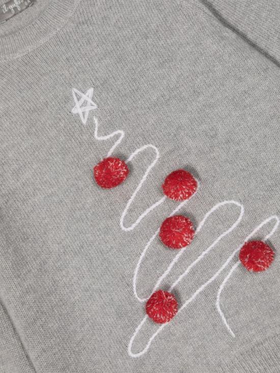  [키즈] 일 구포 풀오버 A23MA401EM220K 0739 GREY - IL GUFO