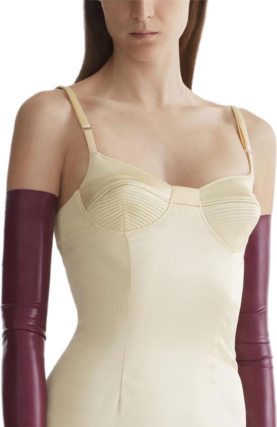 26SS 뮈글러 미디 원피스 26P1RO180850134021 WHITE - MUGLER