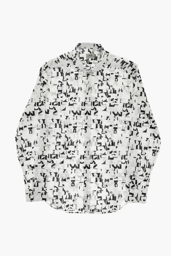  꼬르넬리아니 긴팔 셔츠 93PXL3 9320272 080 Black White - CORNELIANI