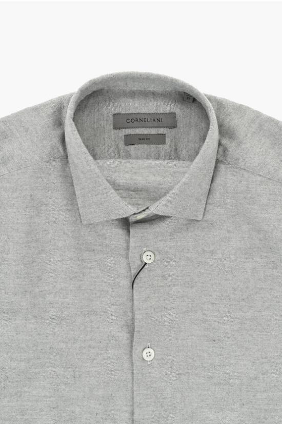  꼬르넬리아니 긴팔 셔츠 94P029 9411629 016 Gray - CORNELIANI