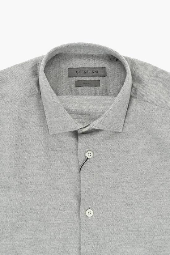  꼬르넬리아니 긴팔 셔츠 94P029 9411629 016 Gray - CORNELIANI