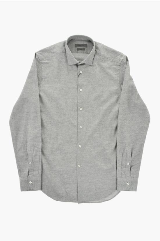  꼬르넬리아니 긴팔 셔츠 94P029 9411629 016 Gray - CORNELIANI