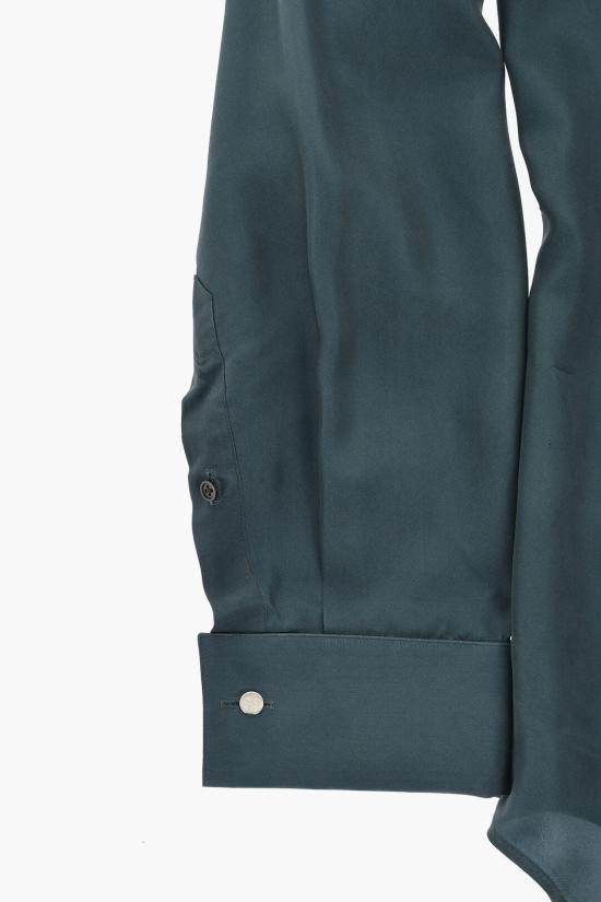  꼬르넬리아니 긴팔 셔츠 93P900 9391906 051 Green - CORNELIANI