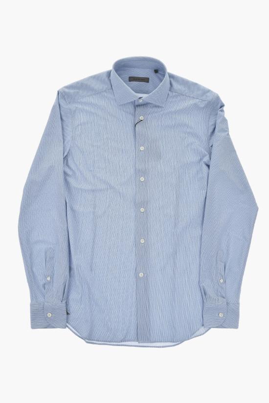  꼬르넬리아니 긴팔 셔츠 94P178 9411491 002 Light blue - CORNELIANI