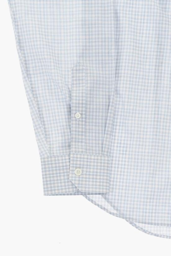  꼬르넬리아니 긴팔 셔츠 93P010 9311175 002 Light blue - CORNELIANI